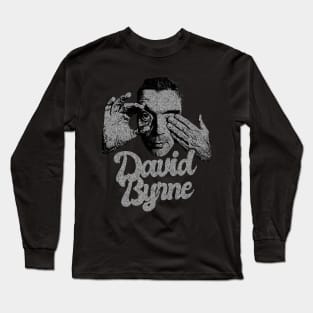 Retro David Byrne Hand Eye Long Sleeve T-Shirt